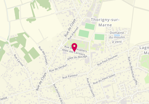 Plan de Macon Carreleur, Zone Aménagement Les Cerisiers
7 Rue Louis Martin, 77400 Thorigny-sur-Marne