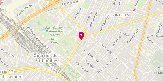 Plan de Cotranel, 180 Rue Cardinet, 75017 Paris