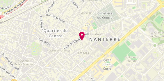 Plan de Euroest Batiment, 58 Rue Courbevoie, 92000 Nanterre