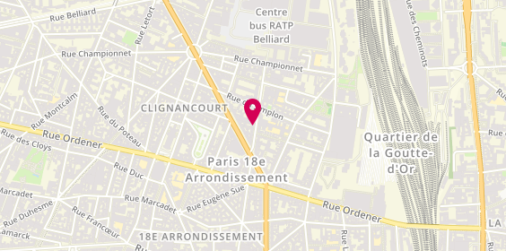 Plan de Groupe France Services, 123 Rue de Clignancourt, 75018 Paris