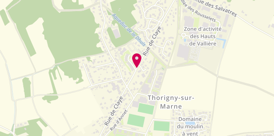Plan de Batilands, 190 Rue Claye, 77400 Thorigny-sur-Marne