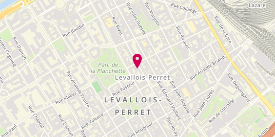 Plan de Livet et Cie, 61 Rue Rivay, 92300 Levallois-Perret