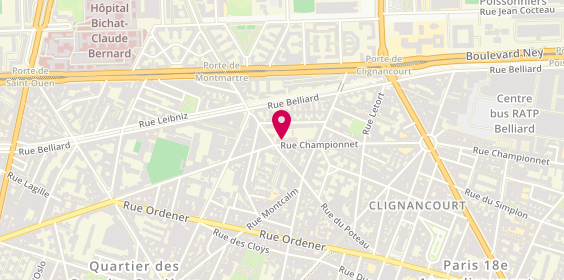 Plan de Bati renov' Entreprise de Plomberie Paris 18, 110 Rue Championnet, 75018 Paris