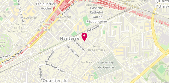 Plan de Clement Bat, 19 Rue Gounod, 92000 Nanterre