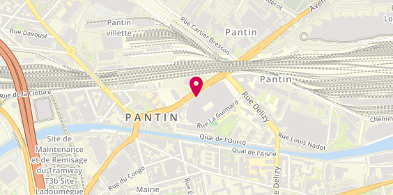 Plan de Batidif, 100-108 Lotissement 207
100 Avenue du General Leclerc, 93500 Pantin