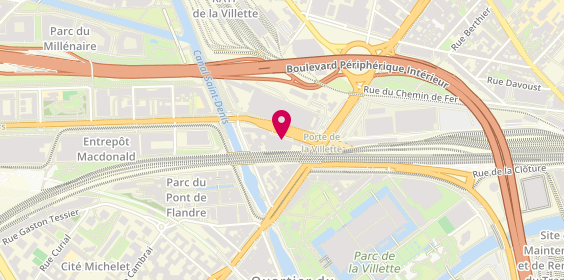 Plan de Nov, 103 Boulevard Macdonald, 75019 Paris