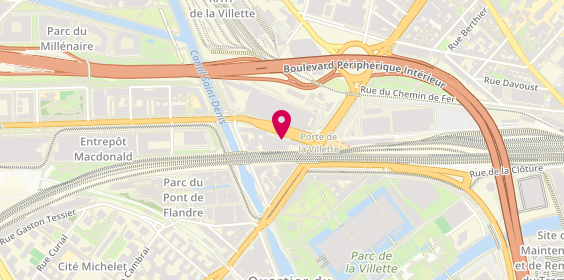 Plan de DSO HABITAT // Rénovation // Maçonnerie, 103 Boulevard Macdonald, 75019 Paris