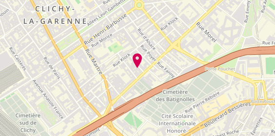 Plan de Ham Renov, 5 Rue Fouquet, 92110 Clichy