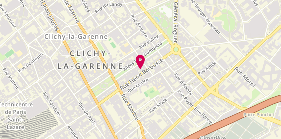 Plan de Durance Thibault, 119 Rue Henri Barbusse, 92110 Clichy