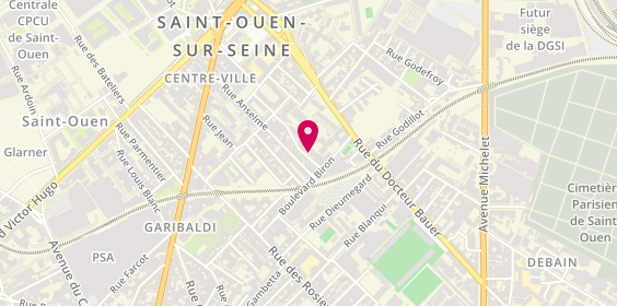 Plan de Boufflet Stéphane, 4 Rue Ambroise Croizat, 93400 Saint-Ouen-sur-Seine