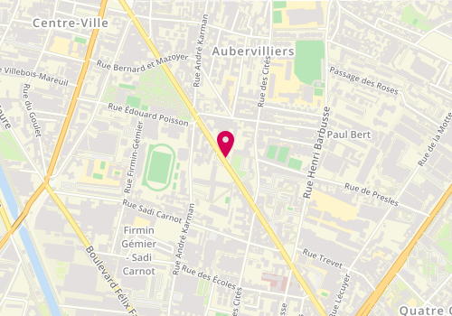 Plan de Tpf, 65 Avenue de la Republique, 93300 Aubervilliers