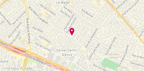 Plan de Cassinari bâtiment, 111 Rue Henri Langlois, 93700 Drancy