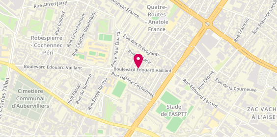 Plan de Adamovic, 131 Boulevard Edouard Vaillant, 93300 Aubervilliers