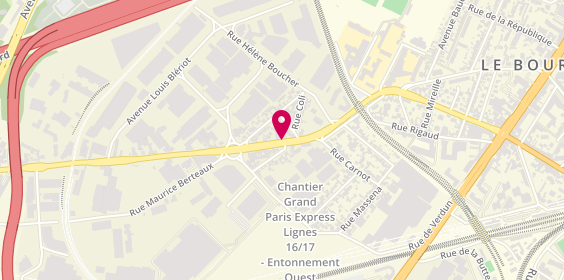 Plan de Epico Solutions, 60 Rue Anizan Cavillon, 93350 Le Bourget