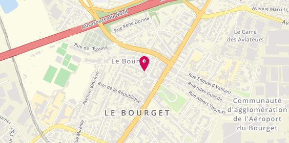 Plan de Cme Hüseyin, 7 Rue Pierre Curie, 93350 Le Bourget