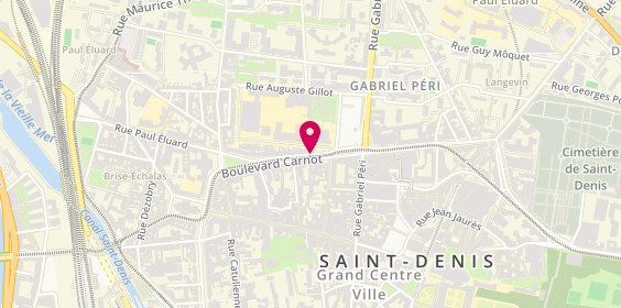 Plan de HERINGER Ronaldo, 4 Boulevard Carnot, 93200 Saint-Denis