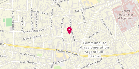 Plan de Silva Renov, 118 Rue Moulin Sarrazin, 95100 Argenteuil