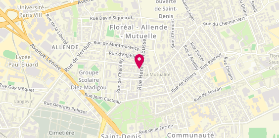 Plan de Amezrar, 69 Bis Rue Henri Barbusse, 93200 Saint-Denis