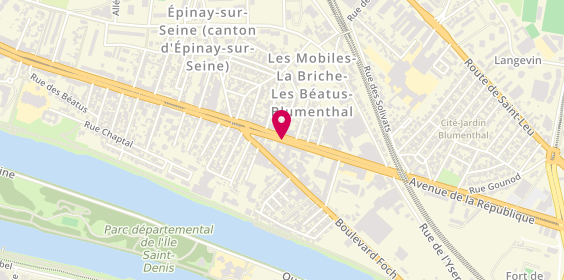 Plan de Mimarbat, 126 Avenue de la Republique, 93800 Épinay-sur-Seine