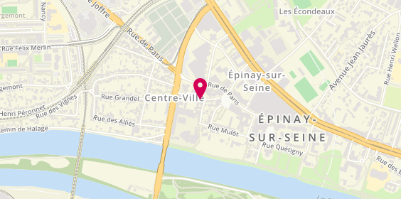 Plan de G.M.R, 9 Rue Eglise, 93800 Épinay-sur-Seine