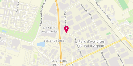 Plan de Mondim Bat, 3 Bis Rue de l'Angoumois, 95100 Argenteuil