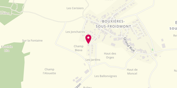 Plan de Genneson Fabien Terrassement Maçonnerie, 20 Bis Route de Pont à Mousson, 54700 Bouxières-sous-Froidmont