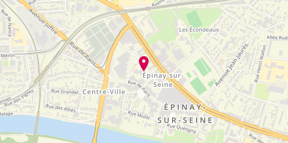 Plan de Entreprise Casaca, 3 Rue Gilbert Bonnemaison, 93800 Épinay-sur-Seine