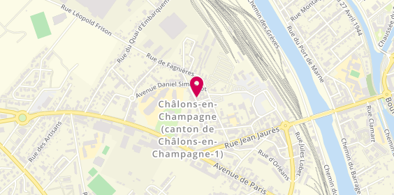 Plan de Amenagement Batiment Construciton Etudes, 129 Centre d'Entreprises Jacquesson
127 Avenue de Paris, 51000 Châlons-en-Champagne