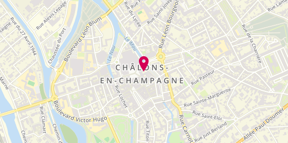 Plan de Entreprise Mehtougui, 80 Rue Sabatthier, 51000 Châlons-en-Champagne
