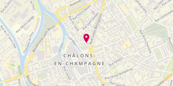 Plan de NEGUT Traian, 4 Place Notre Dame, 51000 Châlons-en-Champagne