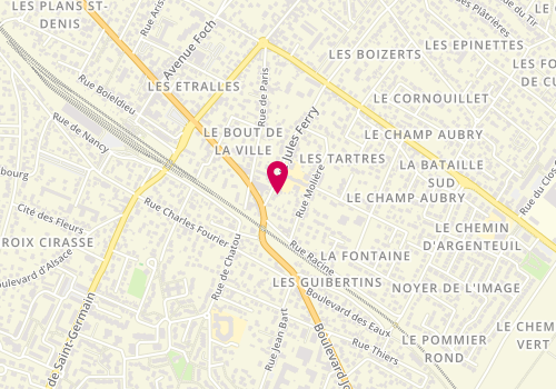 Plan de M S G, 14 Jules Ferry, 95240 Cormeilles-en-Parisis