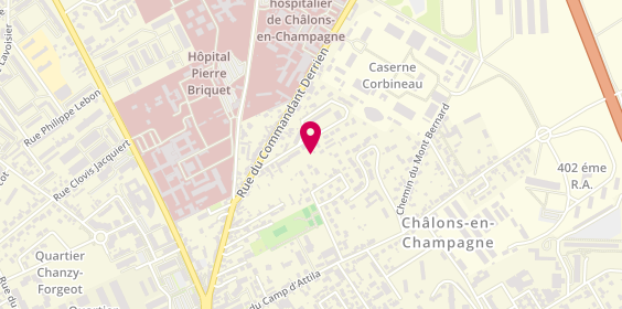 Plan de V M Batiment, 28 Rue du Groupe Bleu et Jonquille, 51000 Châlons-en-Champagne