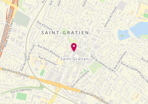 Plan de Mariel, 9 Rue Berthie Albrecht, 95210 Saint-Gratien