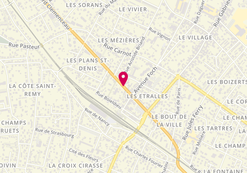 Plan de Morandini, 10 Boulevard Clemenceau, 95240 Cormeilles-en-Parisis