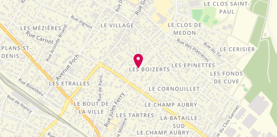 Plan de C G R, 9 Rue des Boizerts, 95240 Cormeilles-en-Parisis