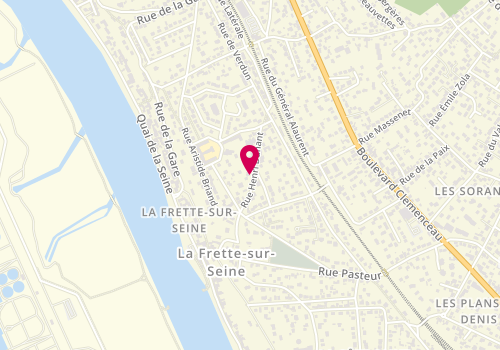 Plan de Entreprise Domingues, 17 Rue Henri Dunant, 95530 La Frette-sur-Seine