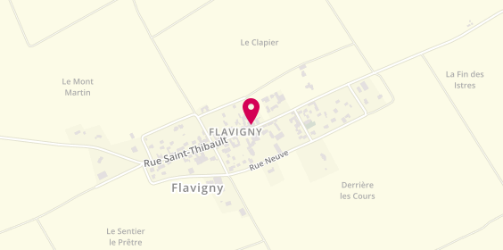 Plan de Gobé et Fils, 11 Rue de l'Église, 51190 Flavigny