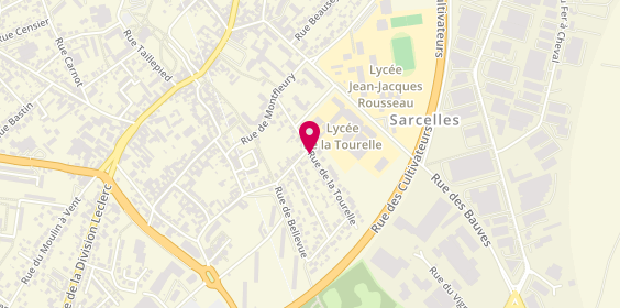 Plan de Levert Laurent, 22 Rue Tourelle, 95200 Sarcelles