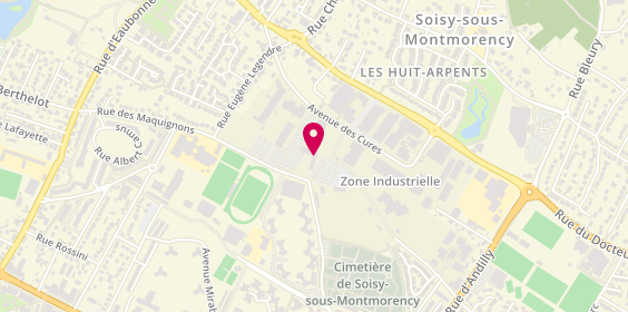 Plan de A. Philippon, Zone Industrielle 7 Avenue Curés, 95580 Andilly