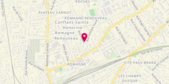 Plan de Arramy SARL, 27 Rue du Marechal Joffre, 78700 Conflans-Sainte-Honorine