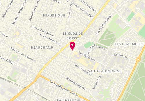 Plan de Constructis, 14 avenue des Aubépines, 95250 Beauchamp