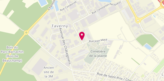 Plan de Sds, 2 Rue Constantin Pecqueur, 95150 Taverny