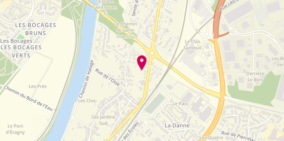 Plan de CALANTONI Giuseppe, 158 Bis Avenue Roger Guichard, 95610 Eragny Sur Oise
