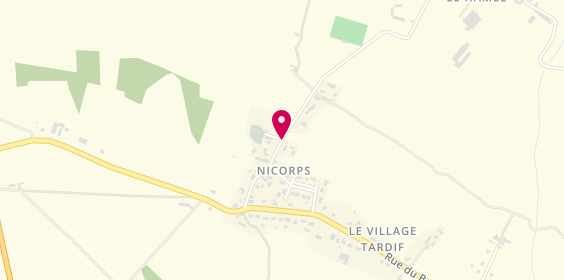 Plan de Lange Philippe, Route Ouville, 50200 Nicorps