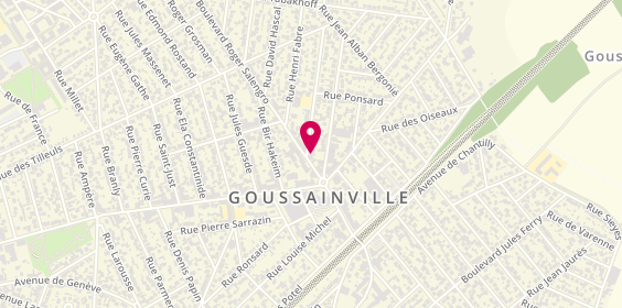 Plan de Smp, 2 Bis Rue Anatole France, 95190 Goussainville