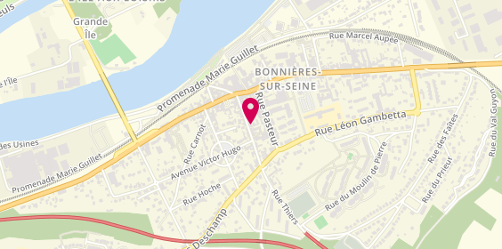 Plan de Hedouin Donald, 19 Rue Raymond Pochon, 78270 Bonnières-sur-Seine
