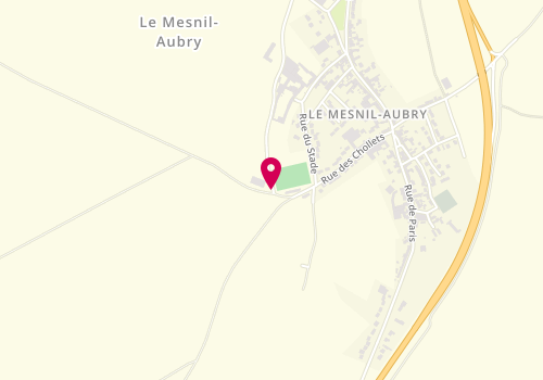 Plan de Mesnil Maconnerie, Chemin Fermes, 95720 Le Mesnil-Aubry