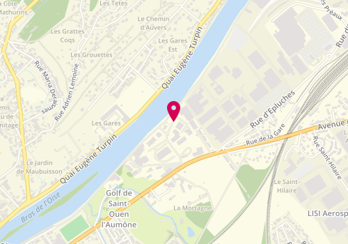 Plan de Messi Travaux et Multiservices, 10 Rue Boris Vian, 95310 Saint-Ouen-l'Aumône