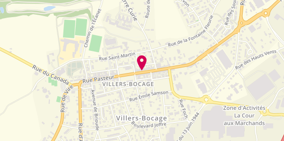 Plan de DP Maçonnerie, 11 Rue Georges Clemenceau, 14310 Villers-Bocage