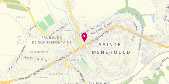 Plan de VOGEL Christian, 15 Place D&#039;Austerlitz, 51800 Sainte-Menehould